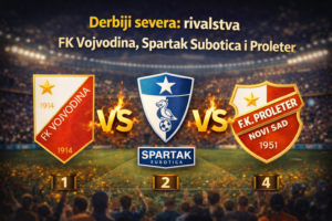 Derbiji severa: rivalstva FK Vojvodina, Spartak Subotica i Proleter